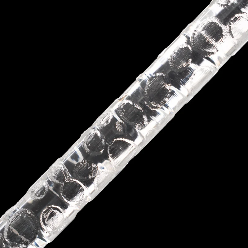 Transparent Acrylic Wave Pattern Rolling Pin Polymer Clay Tools DIY Embossing Texture Print polymer clay tools