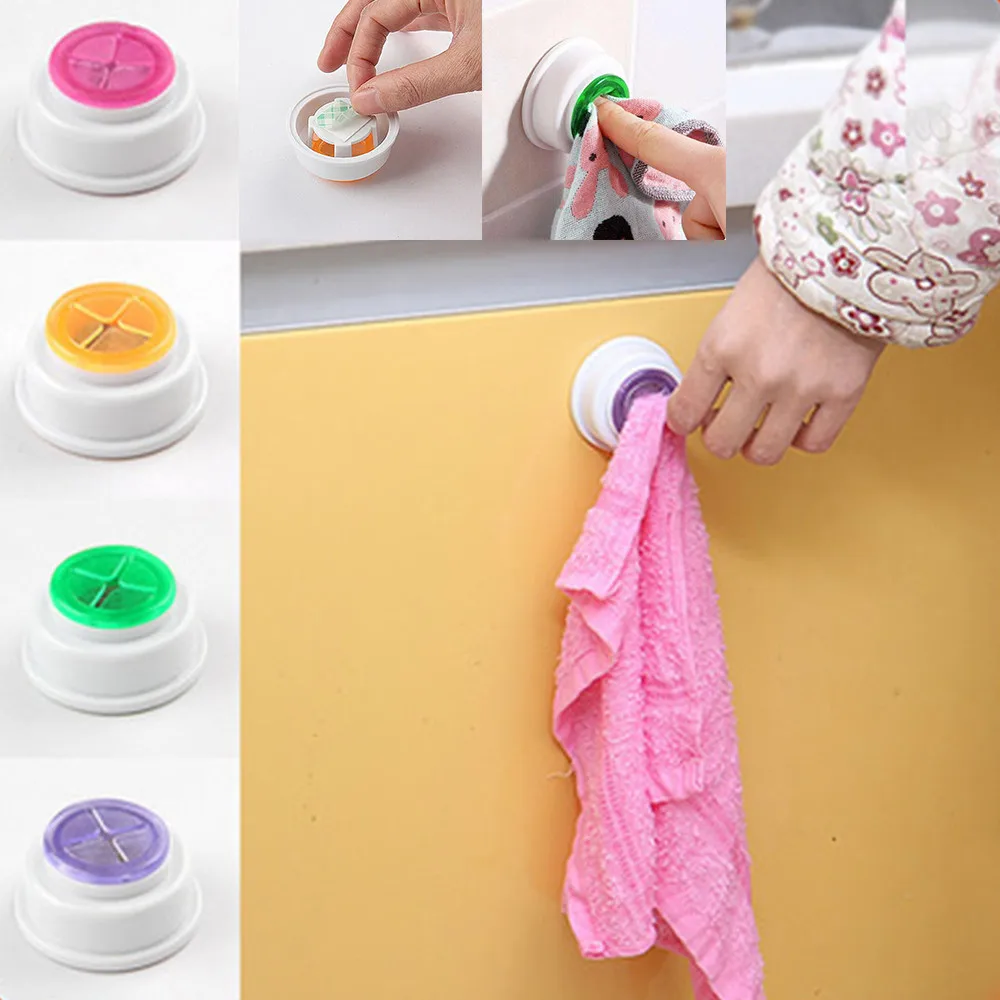 

2PCS High Quality Wash cloth clip holder clip dishclout storage rack bath room storage hand towel rack Hot Dropshipping 306W