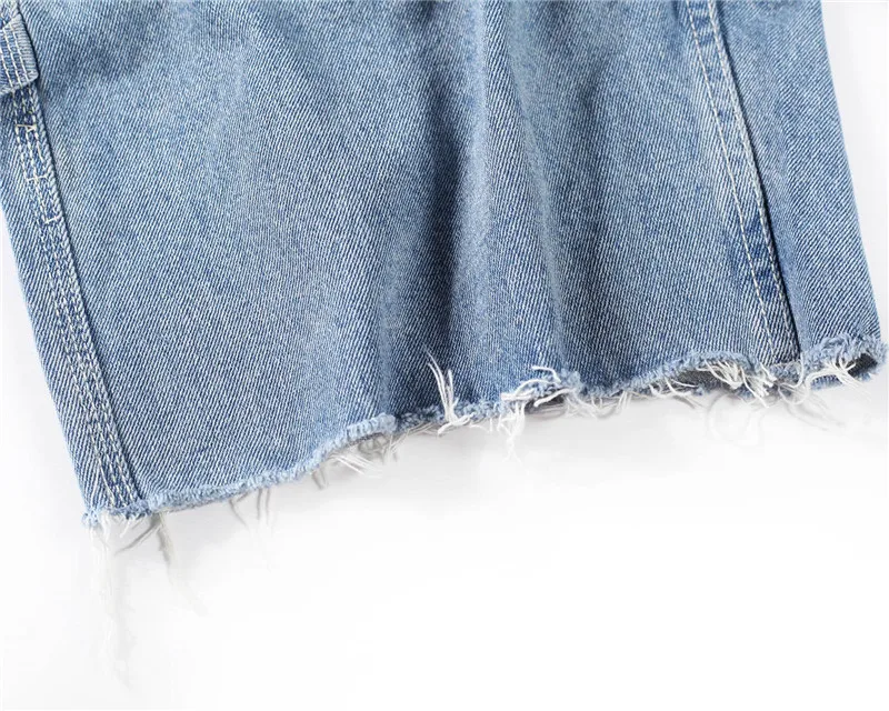 Темный логотип свободные разблокировать подол папа джинсовые шорты мужские лето 2019 г. High Street Винтаж для мужчин шорты для женщин