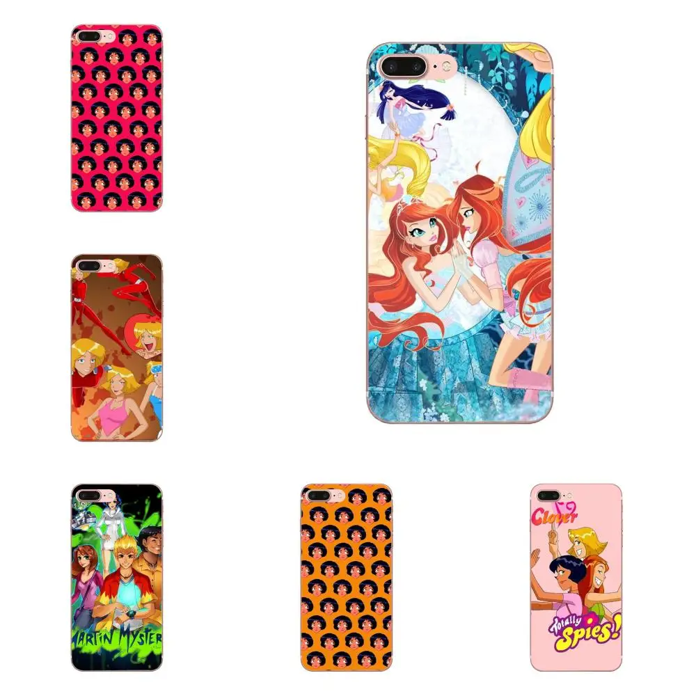 

Cartoon Totally Spies Poster Photo Soft Phone Case For Xiaomi Mi3 Mi4 Mi4C Mi4i Mi5 Mi 5S 5X 6 6X 8 SE A1 Max Mix 2 Note 3 4
