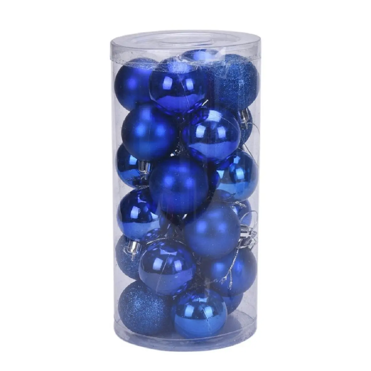 

24PC Christmas Popular Xmas Tree Decoration Ball Stylish blue