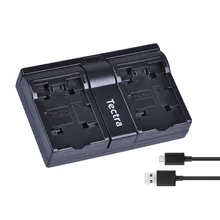 Tectra камера батарея VW-VBT190 VW-VBT380 USB двухканальный зарядное устройство для Panasonic HC-V180GK HC-V380GK V380 HC-W580GK