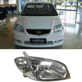 

Original Replacement Chorme Headlights For Toyota Vios 2004-2005