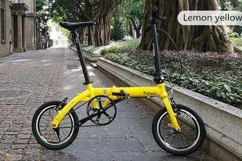 MEROCA 14 inch folding bike Ultra-Light High quality bicycle external three shift / single speed bike