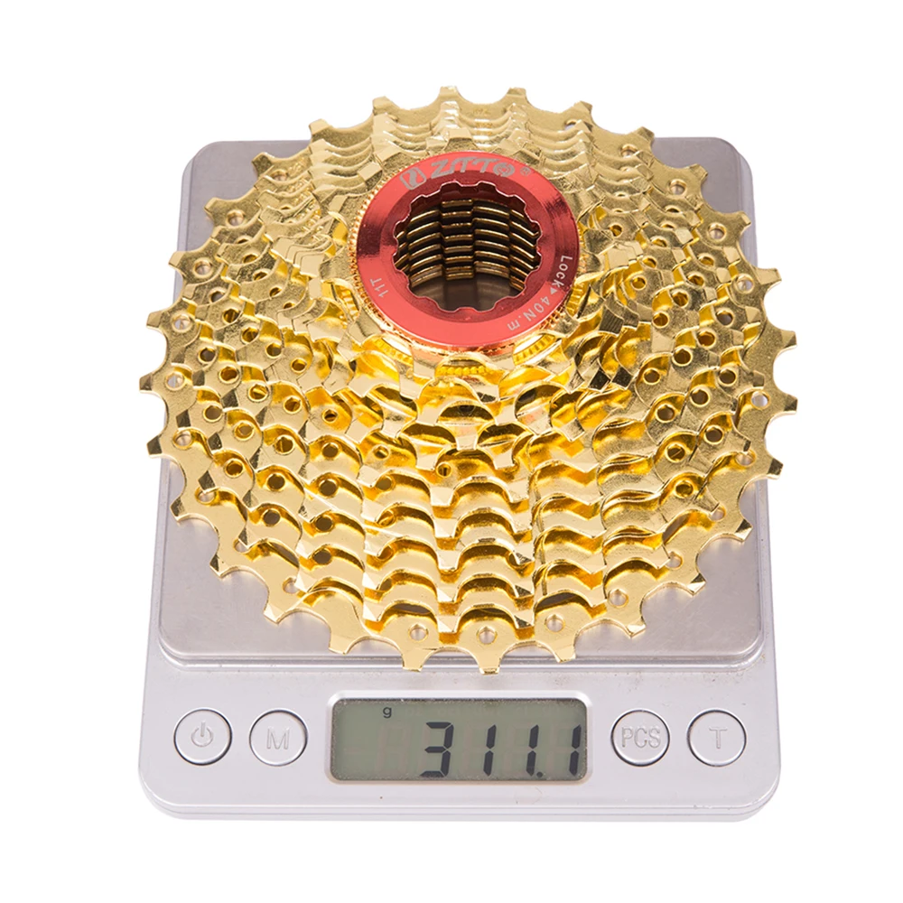 ZTTO Road Bike 11 Speed Golden Freewheel Gold Cassette Sprocket 11-28T Cycling For K7 Rival Force Ultegra Bicycle Parts ZTTO Road Bike 11 Speed Golden Freewheel Gold Cassette Sprocket 11-28T Cycling For K7 Rival Force Ultegra Bicycle Parts