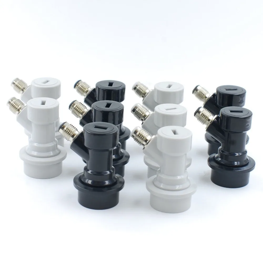

5 pairs New Ball Lock Homebrew Keg Quick Disconnects Threaded MFL - Gas & Liquid for homebrew free shipping