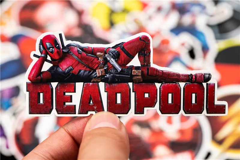 Super Hero Stickers Movies Character Sticker For DIY Guitar Luggage Laptop Skateboard Motorcycle Car Phone Sticker (9)