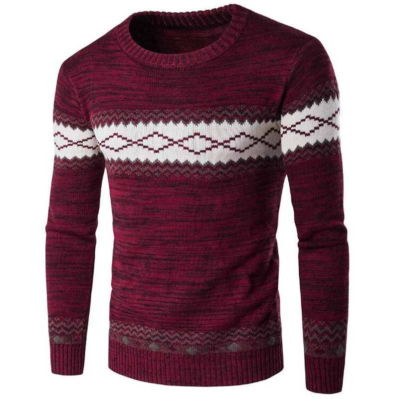 Male Sweaters European and American Appear Pullover Mens