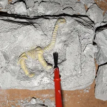 1 шт., маленький игрушечный экскаватор, имитирующий окаменелости динозавра, сделай сам, детская головоломка, подарок, динозавры, биология, игрушки для мальчиков и девочек