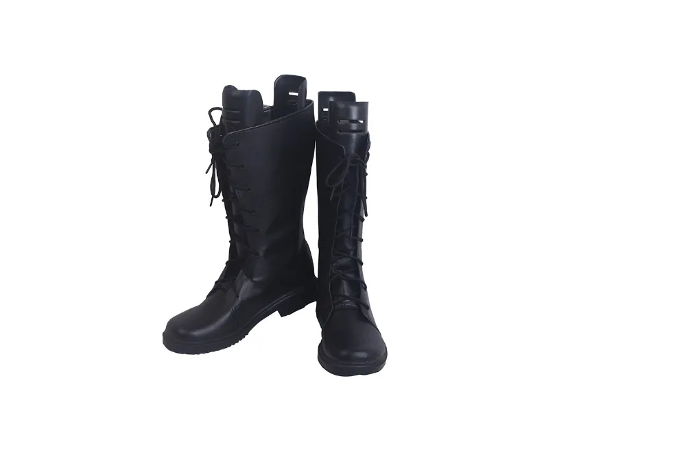 Devil May Cry 5 Nero Cosplay Boots Black Shoes Custom Made (2)