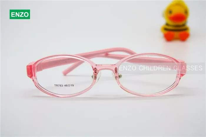 Гибкие дети очки не винт силиконовые tr90, Мальчики девочки очки съемный храм очки, Оптическая дети очки