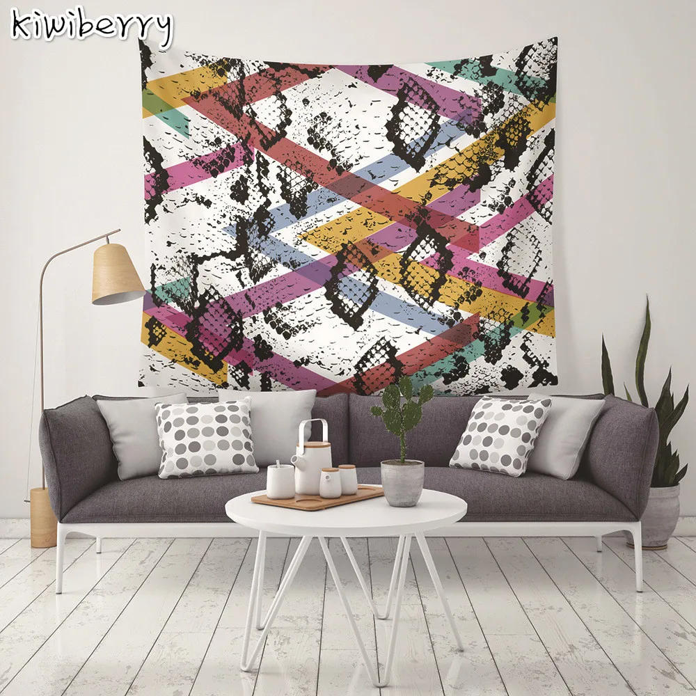 

Hippie Macrame Wall Hanging Tapestry Art Oil Printed Style Mandala Tapestry Boho Decoracion Blanket Home Decor Beach Carpet