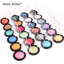 Miss rose Colorful shimmer single bake eyeshadow palette Glitter Shiny fashion eye shadow pallete professional Makeup