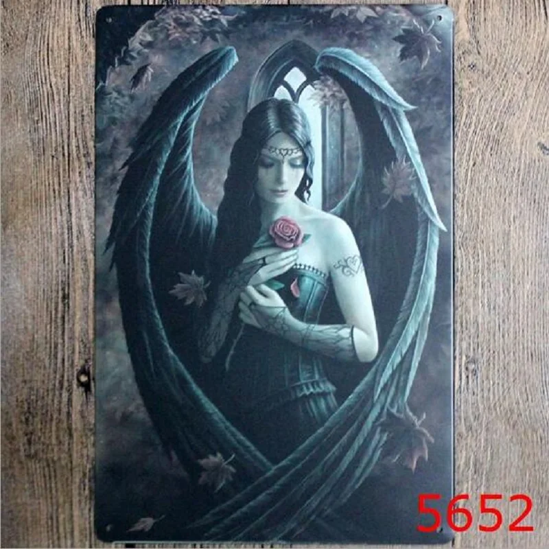 

vintage home decor decoration Placa Decorativa Metal Sign Sexy beauty posters tin painting Bar Cafe salon bedroom Metal Wall Art