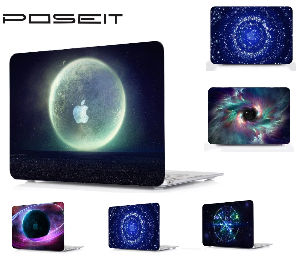 

Plastic Hard Case Cover Laptop Shell+Keyboard Cover+Screen Film+Dust Plugs For Macbook Air Pro Retina 11 12 13 15 TouchBar 13 15
