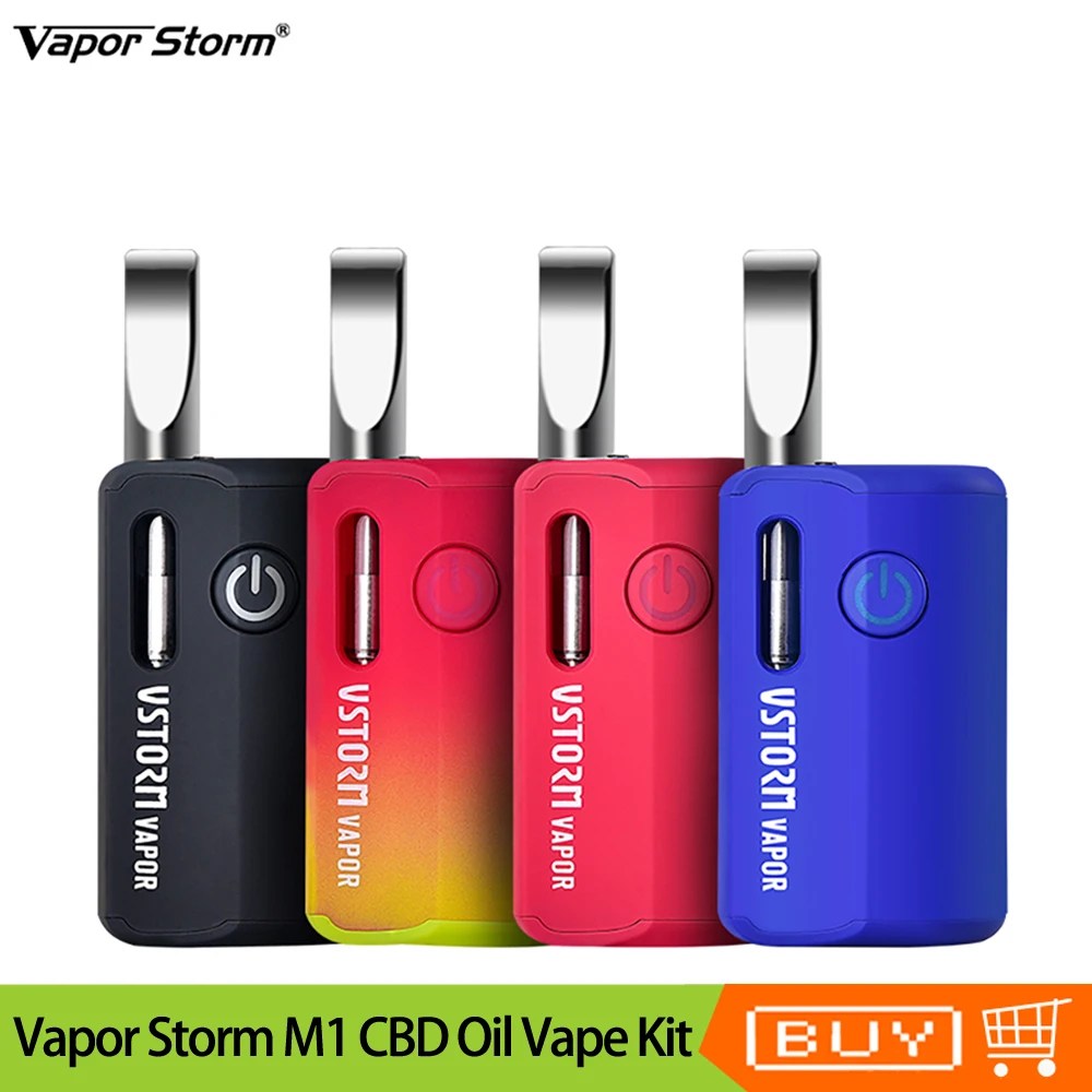 Оригинальная электронная сигарета Vapor Storm M1 CBD набор для масляного испарителя с