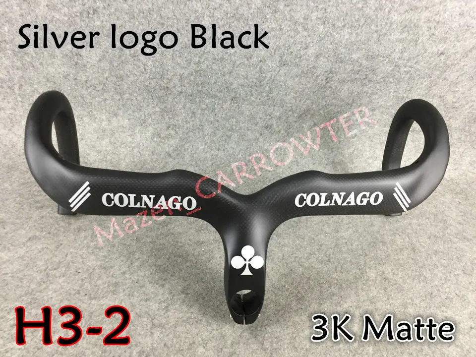 9 видов цветов дорожный велосипед Colnago C60 концепция C64 руль из углеродного волокна, с 400/420/440 мм* 90/100/110/120 мм Труба из углеродистого волокна 3 K/UD глянцевая/матовая на выбор - Цвет: H3-2