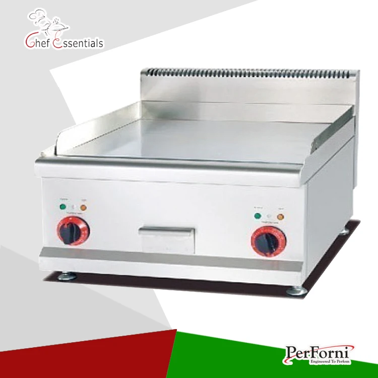 PKJG EG686 Counter Top Electric Griddle flat plate grill stainless