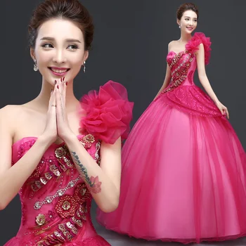 

Turquoise Quinceanera Dresses Sweet 16 Debutante Masquerade Ball Gowns One Shoulder Tulle Prom Dresses Vestidos De 15 Anos