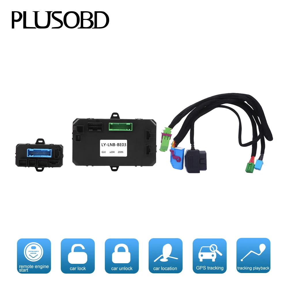 

Remote Start GPS Remote Engine Starter To Prewarm Car And Precooling No Wire Cut No Key For Mercedes Benz W176 W45 X156 W246