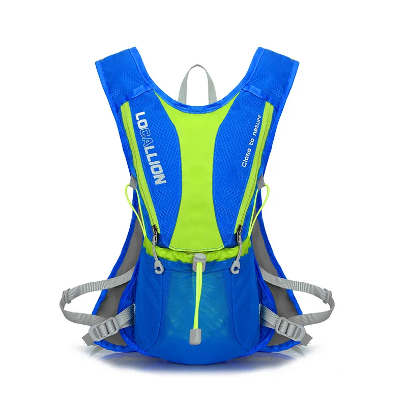 Сумка для езды на велосипеде, рюкзак для бега на велосипеде, легкая сумка для альпинизма A4466 - Цвет: Sapphire blue