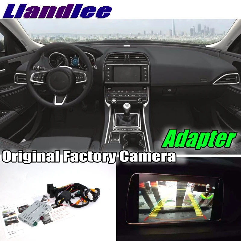 

Liandlee Car Reverse Rear Back Up Camera Interface Adapter Decoder Kits For Jaguar XE XEL X760 2015~2019 System Upgrade