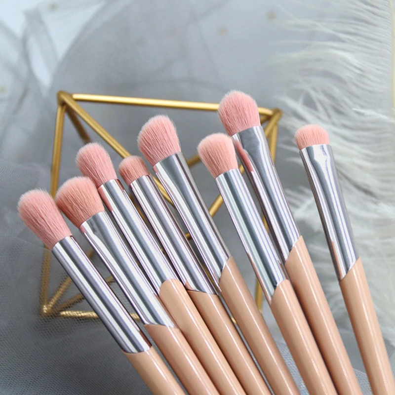 

BBL 1 Piece Pink Makeup Eye Brush Eyeshadow Blending Shading Crease Tapered Highlighter Brush Beauty Essential Make Up Brushes