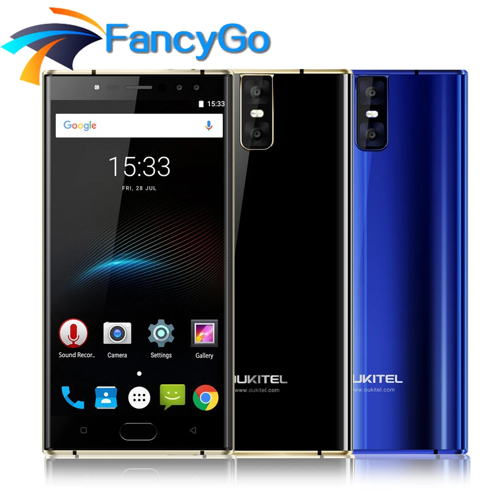 Оригинальный Oukitel K3 mtk6750t восемь ядер 4G RAM 64g ROM 5 дюймов FHD Дисплей 6000 мАч 9V2A Quick Charge