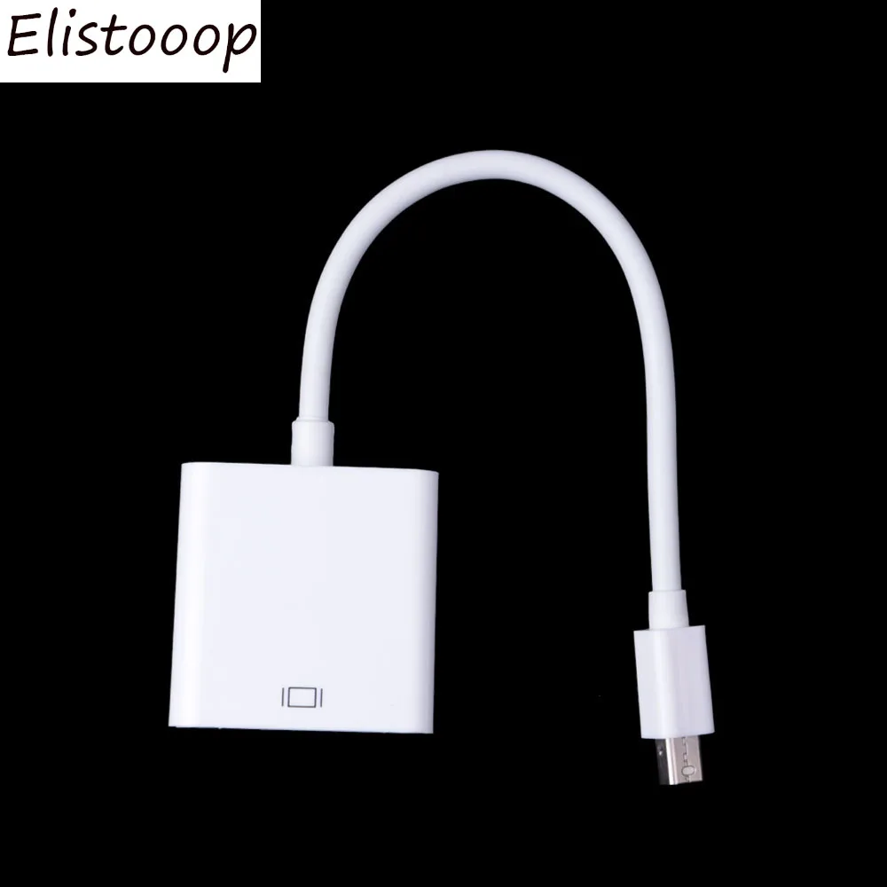 Адаптер Mini DP DVI Thunderbolt DispayPort конвертер Male Female с поддержкой 1080P для мониторов