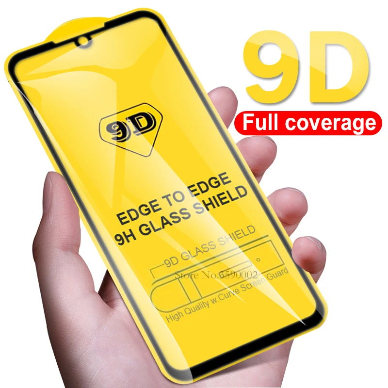 

9D Curved Protective Glas For Xiaomi Redmi Note 7 case Screen Protector On Xiomi Redmi Note 7 Pro Note7 7pro Tempered Glas Film