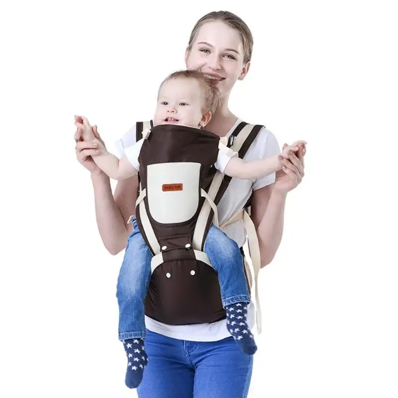 

Baby Carrier 5 in 1 Portable Multifunctional 25KG Load Bearing Baby Carrier Hipseat Straps Ergonomic O-Legged Prevent Newborn