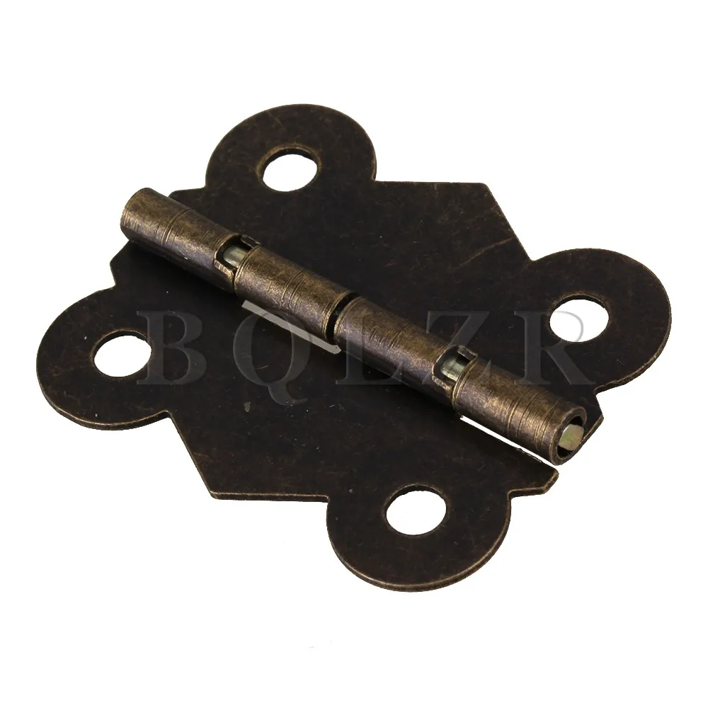 4cm Vintage Antique Bronze Butterfly Cabinet Door Cupboard Hinges Pack of 100 BQLZR