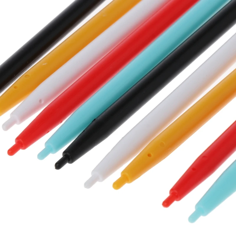 Stylus Pen 10Pcs Stylish Color Touch Stylus Pen for Nintendo Wii U WIIU GamePad Console
