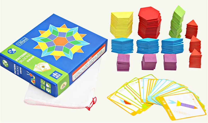 Набор 3D пазлов Монтессори, Игрушки для маленьких детей, детские карточки, Oyuncak Juegos Educativos, Обучающие пазлы для детей раннего возраста, Танграм