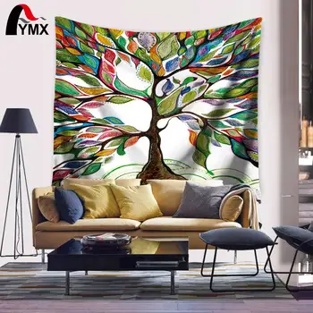 

Wholesale Abstract Art Tapestry 150*130/200CM Abstract Tree of Life Fine Art Tapestry Wall Hanging Modern Home Sculpture Decor
