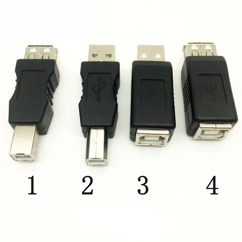 USB 2 0 tyрe A разъем типа B Мужской портативный лазерный принтер адаптер