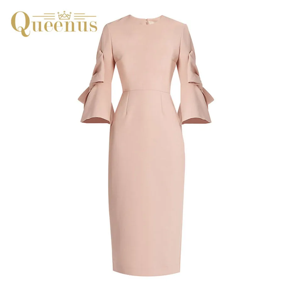 Для женщин 2018 летняя деловая модельная одежда женский Осень длинное платье для