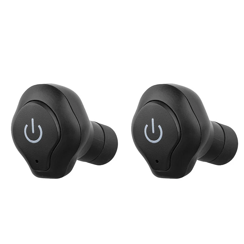Мини беспроводные Bluetooth наушники TWS с микрофоном стереонаушники защитой от