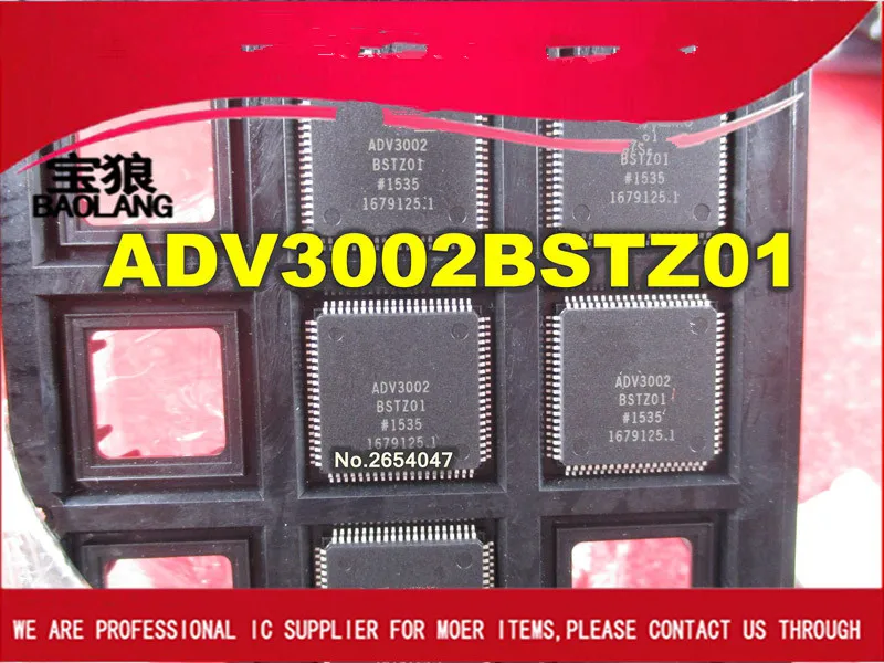 

1PCS ADV3002BSTZ01 ADV3002 QFP-80