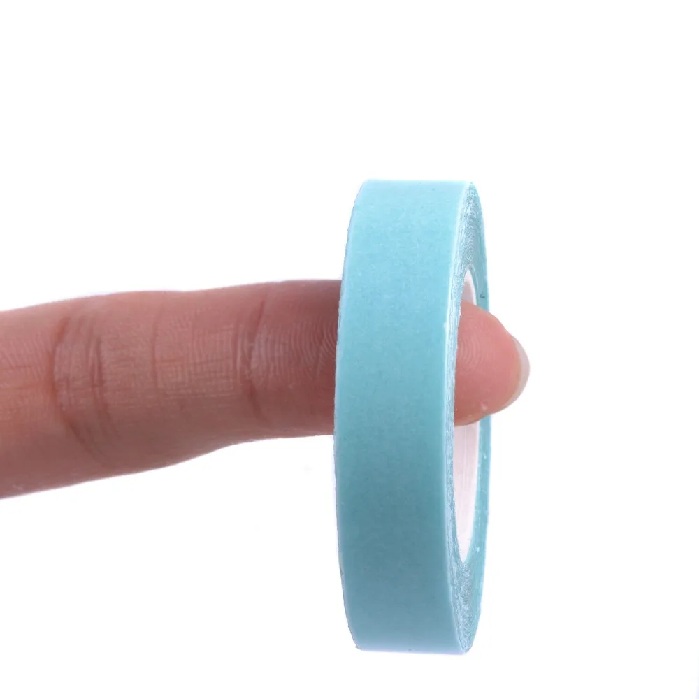 NEW 1cmx3m Blue Dedicated Professional Roll Strong Adhesive Double Side Tape for Hair Extension