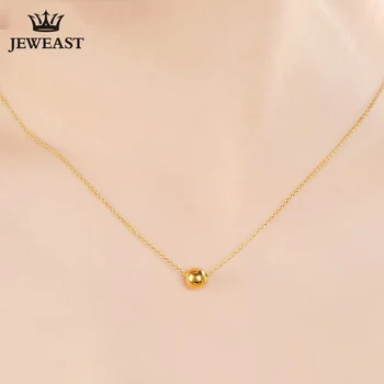 JAZB 24K Pure Gold charm  Real AU 999 Solid Gold beads pendant Beautiful Bead Upscale Trendy Classic  Jewelry Hot Sell New 2020 1