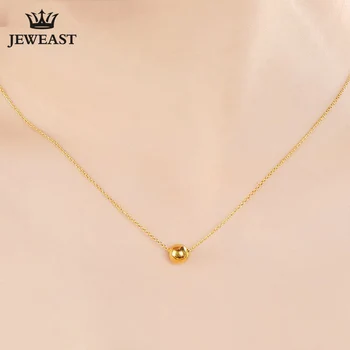 

JAZB 24K Pure Gold charm Real AU 999 Solid Gold beads pendant Beautiful Bead Upscale Trendy Classic Jewelry Hot Sell New 2020