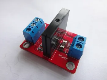 

1 channel Solid state relay module / 5 v / 12 v / 24 v /expansion board / high level trigger / take a fuse xj