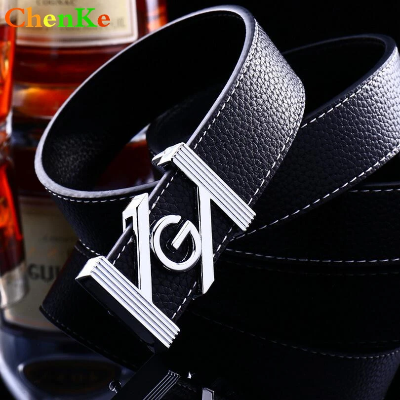 Buy ChenKe Leather Belt Men Designer Letter G Belts