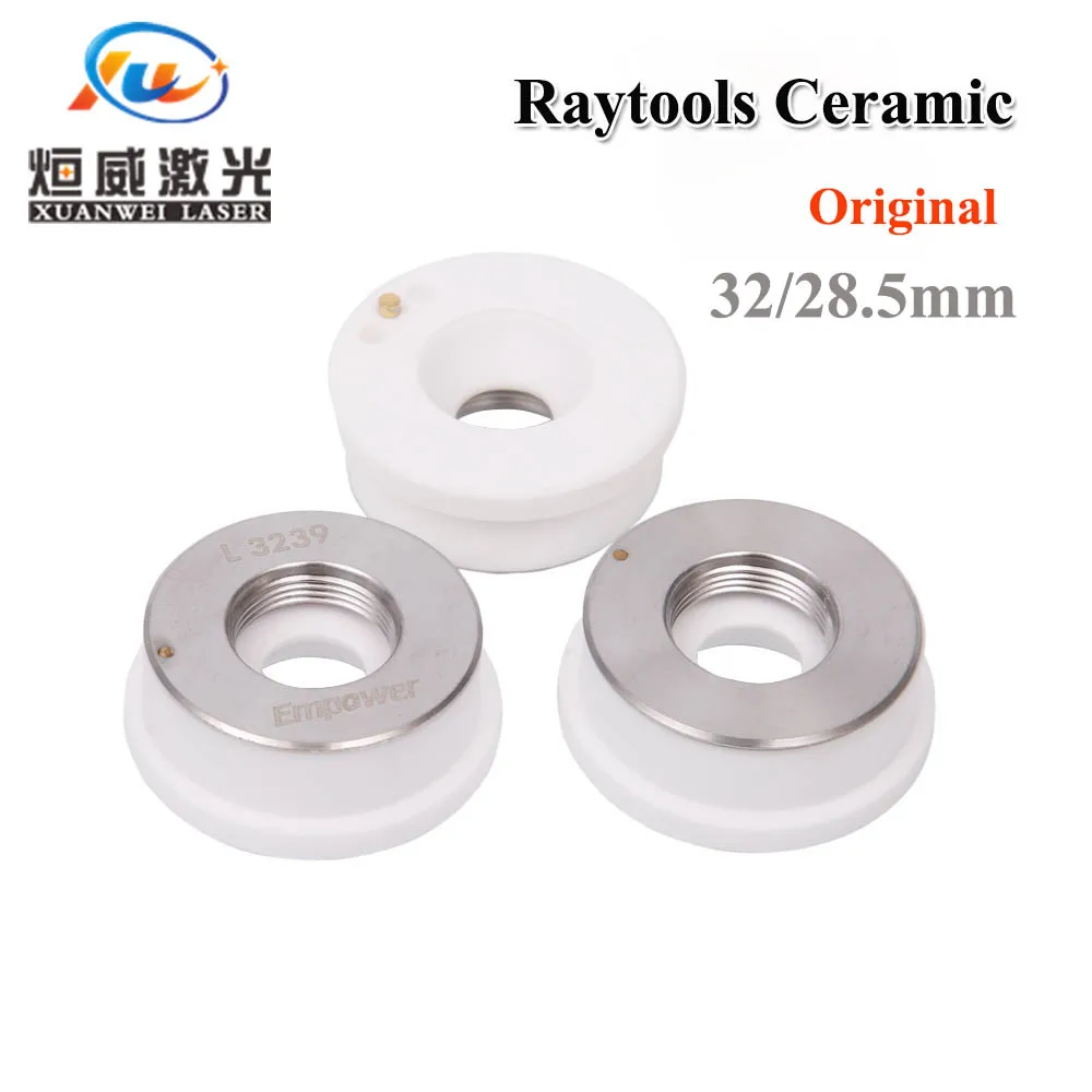 Raytools Original Laser Ceramic nozzle holder Dia.32mm/28.5mm For bodor/Han's MP Fiber Laser Cutting machines BT230/BT240/BT210