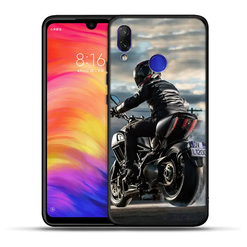 Набор «городская улица» ночное мотоцикл чехол для Xiaomi Redmi Note 7 7A 6 Pro 6A 5A Prime Mi A1 5X A2 Lite 6X4X5 плюс Pocophone F1 - Цвет: H1339