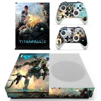 

Game Titanfall 2 Skin Sticker Decal For Xbox One S Console and Controllers for Xbox One Slim Skin Stickers Vinyl