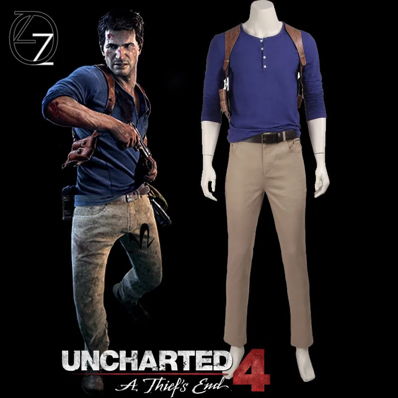 Nathan Drake костюм для косплея супергерой униформа взрослых карнавал Рождество|cosplay