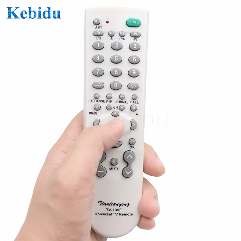 

kebidumei Universal TV Remote Control Smart Remote Controller for TV Television 139F Multi-functional TV Remote Free shipping