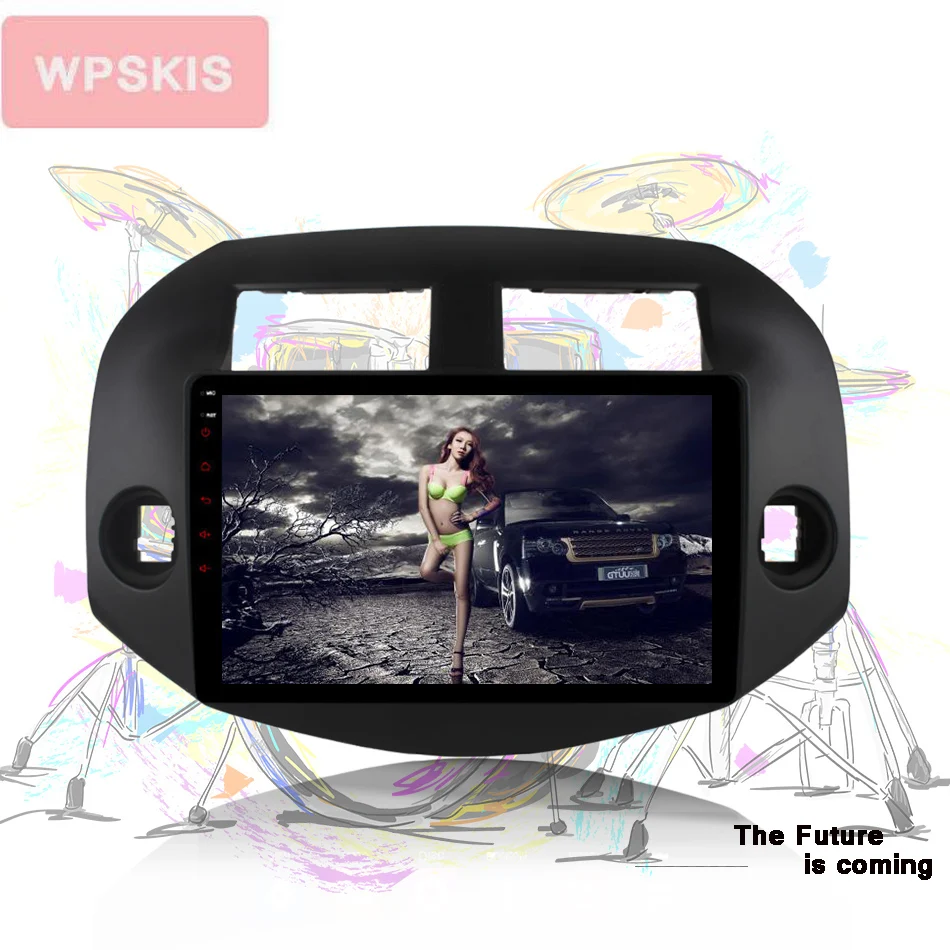 Flash Deal Android 9.0 Navigation 2 DIN Multimedia for toyota rav4 2007 2008 2009 2010 2011 Car GPS 8-core AUX Radio Video Car DVD Player 2